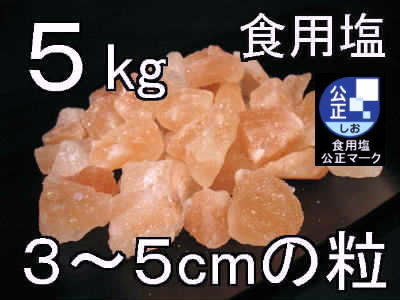 岩塩ナゲット中【岩塩ブロック】5kg1 ソーレイ(ソレイ)